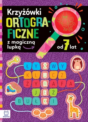 Obrázek produktu pro Krzyżówki ortograficzne z magicznš lupkš 7+ 40454