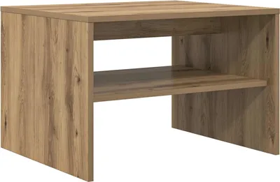 Image de vidaXL Table basse en chêne Artisan 60 x 50 x 40 cm Bois composite