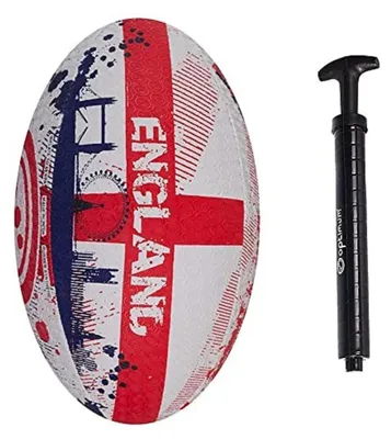 Image de Ballon de rugby, taille 3, avec pompe incluse