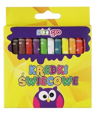 Zdjęcie produktu dla Strigo Kredki świecowe 24 kolory