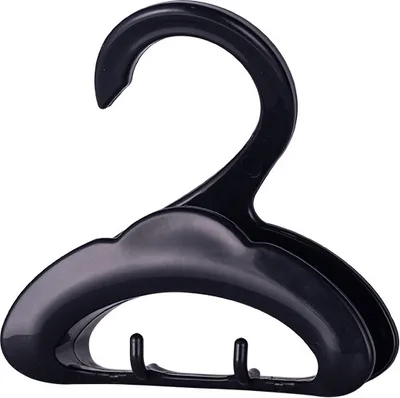 Produktbild von INF Schrank Handtasche Kleiderbügel Haken Organizer Schwarz