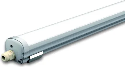 Produktbild von hoftronic LED Feuchtraumleuchte 36W 4320lm 6400K IP65 Weiß 120cm