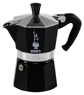 Immagine prodotto di BIALETTI caffettiera espresso Moka Express Colour 3 tazze nero