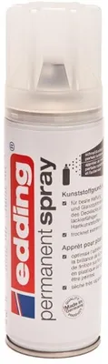 Productafbeelding van edding 5200 Permanente spuitverf, premium kwaliteit, transparante kunststofprimer, 200 ml
