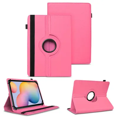 Produktbild von Tablet Hülle für Samsung Galaxy Tab S6 Lite Schutzhülle Tasche Cover DrehbarFarben:Pink