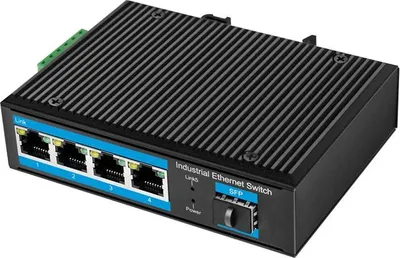 Produktbild von LogiLink NS204, Unmanaged, Gigabit Ethernet (10/100/1000), Vollduplex, Wandmontage
