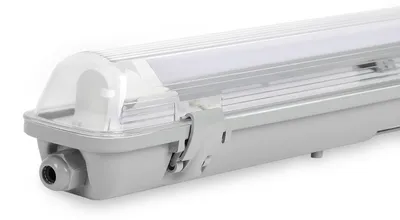 Produktbild von Peviasot T8 LED-Feuchtraumleuchte IP65, 18 W 120 cm, 1-flammig, Neutralweiß 4500 K, LED-Wannenleuchte für Keller, Garage & Werkstatt