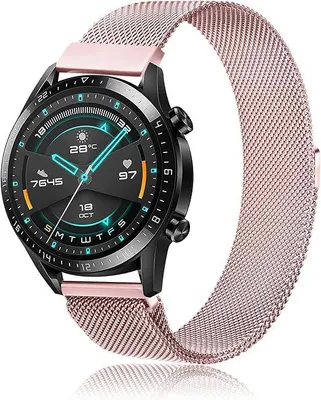 Obrázek produktu pro Nerezový pásek na hodinky, univerzální, kompatibilní se Samsung a Huawei, šířka 22 mm