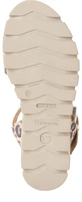 Produktbild von Tamaris Damen Sandalette mit Plateau und Keilabsatz 1-28712-42, Größe:41 EU, Farbe:Braun