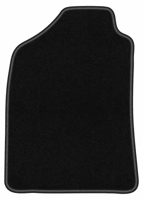 Produktbild von Fahrermatte Automatte Velours Schwarz für Mazda BT-50 2007-2012