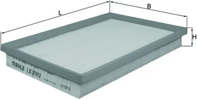Immagine prodotto di Filtro Aria Originale Mahle Lx 2992