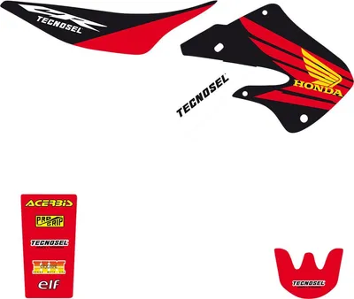 Image de Kit Graphique Honda Oem 98