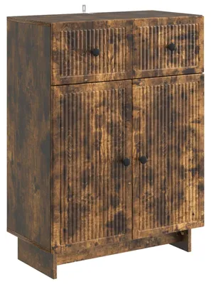 Obrázok produktu pre Servírovacia skriňa so zásuvkou Dymový dub 66 x 34,5 x 90 cm