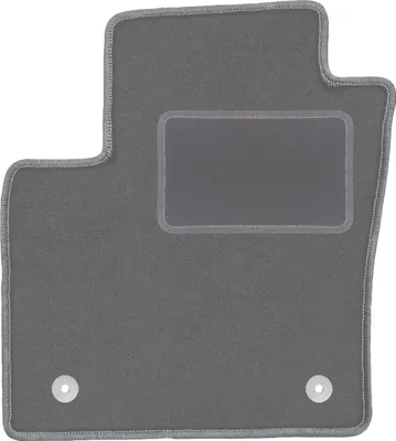Immagine prodotto di Tappetino in velluto grafite per il lato conducente, adatto per Toyota C-HR Hybrid (2016-, crossover) – con fissaggi – su misura