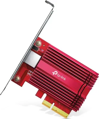Immagine prodotto di Adattatore PCIe TP-Link Archer TX401 da 10 Gbit/s con cavo CAT6A, compatibile con Windows e Linux