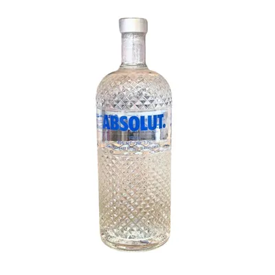 Produktbild von Absolut Vodka 1,75L Glimmer - Limited Edition 2010 – Facettierte Kristallflasche mit klassischem Schraubverschluss – Wodka mit 40 % Vol. aus Schweden