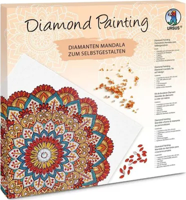 Produktbild von URSUS Diamond Painting Mandala Set 6