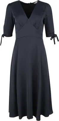 Produktbild von Banned Retro Mittellanges Kleid Damen Bella Swing Dress blau XS