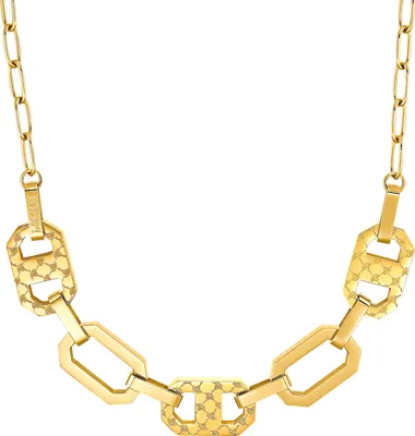 Produktbild von Halsschmuck, 42+3Cm, Ip Gold, Edelst.