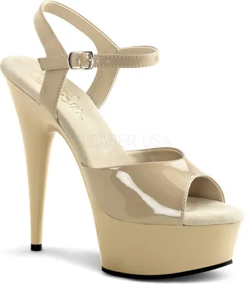 Produktbild von PLEASER DELIGHT-609 High Heel Sandalette mit Frontplateau