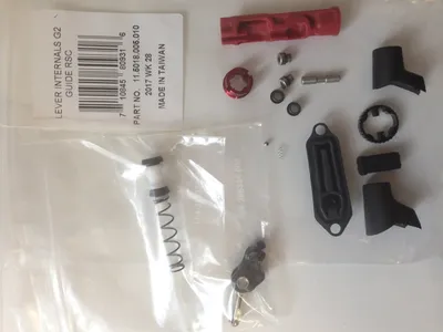 Zdjęcie produktu dla SRAM Hebelsatz - DISC BRAKE LEVER INTERNALS/SERVICE KIT GUIDE RSC/ULTIMATE/CODE RSC - Schwarz