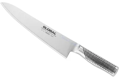 Imagen del producto de Cuchillo de chef Global G-16, 24 cm, acero Cromova 18, hoja ancha