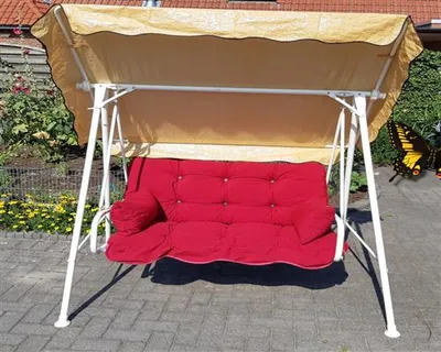 Produktbild von Hollywoodschaukel mit Polstern aus eigener Fertigung Modell 444-B