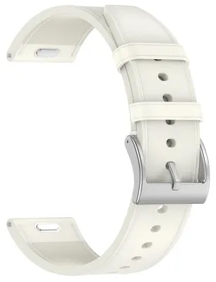 Obrázek produktu pro Techsuit – Watchband 20 mm (W073) řemínek pro Samsung Galaxy Watch 4/5/Active 2, Huawei Watch GT 3 (42 mm)/GT 3 Pro (43 mm) – bílý