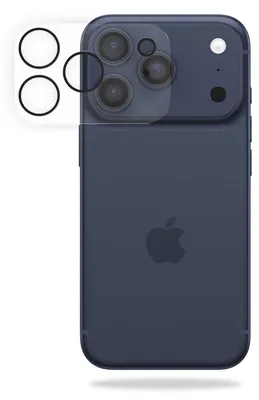 Produktbild von Mobilize iPhone 17 Pro Max Panzerglas Gehärtetes Glas Kamera Schutz - Hüllenfreundlich - Schwarz