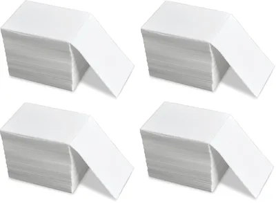Produktbild von 2000 Versandetiketten 10 x 15 cm - Wasserdichte Selbstklebende Etiketten für Thermodrucker