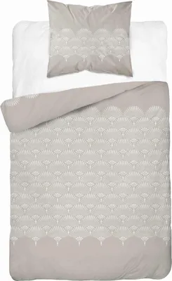 Produktbild von Bettwäsche, Flanellbettwäsche, dick und warm 140x200cm 4951a Beigefarbenes Buntglas