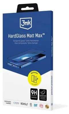 Image de Verre trempé 3mk HardGlass Matt Max pour iPhone 17 Pro Max