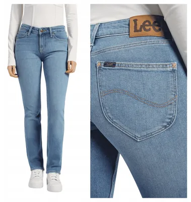Produktbild von Lee | Damenjeans Marion Denim Regular Fit klassische Baumwolljeans modern W31 L31