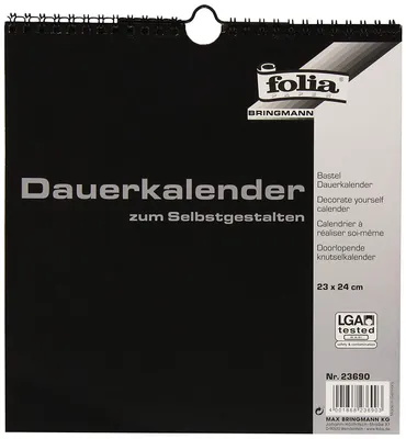 Obrázok produktu pre Folia 23690 - Tisch - Schwarz - Silber - 230 mm - 240 mm