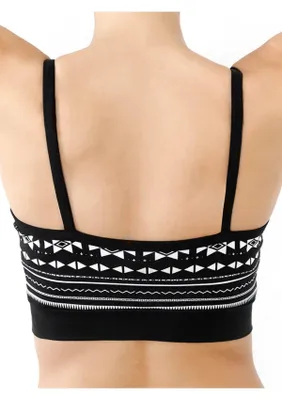 Produktbild von Nachhaltiges Sport-Bustier aus weicher Biobaumwolle mit sportlicher Passform und breitem Bündchen