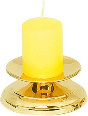 Produktbild von Messing Gold Kerzenständer 3,5 cm
