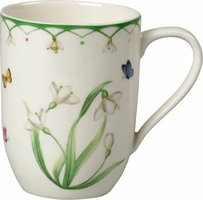 Produktbild von Villeroy & Boch Colourful Spring Becher mit Henkel 0,37 l