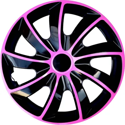 Produktbild von NRM Radkappen QUAD, Pink 17" Zoll. (4 x Universal Radzierblenden/Radkappen)
