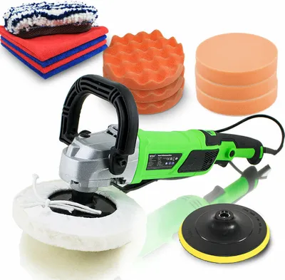 Produktbild von Bituxx Poliermaschine 1200W mit Zubehör (Set 9) MS-14294
