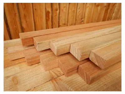 Produktbild von Zaunlatte aus Lärchenholz 25 x 50 mm 200 cm - 20 Stück