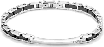 Obrázek produktu pro Pánský náramek Radiant RH000001 Black Silver Plated
