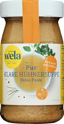 Produktbild von WELA Klare Hühnersuppe Pur 1/4 Glas