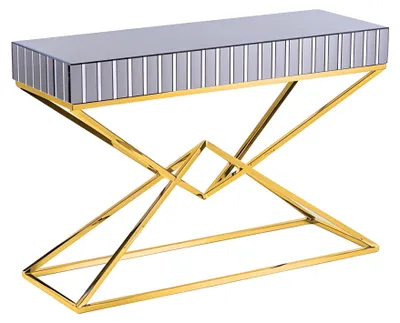 Productafbeelding van Consolidetafel, grijs, hout, modern, elegant