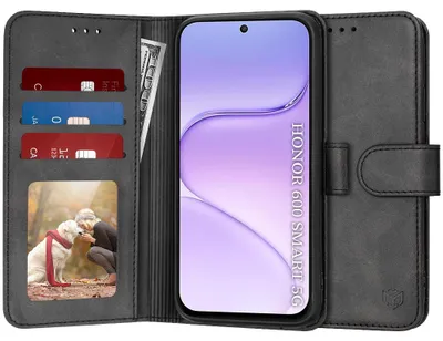 Produktbild von Techsuit – Etui für Notizbuch, kompatibel mit Honor 600 Smart – Schwarz