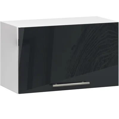 Image de Akord Meuble De Cuisine Oliwia Bas Blanc/Graphite Brillant 60X30X29