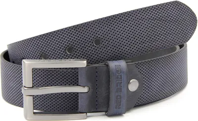 Produktbild von Red Bridge Herren Gürtel Echtleder Ledergürtel Leather Belt Scratched Honeycomb