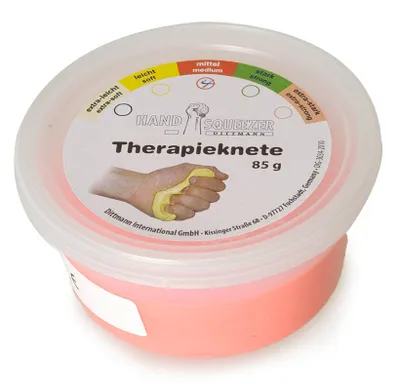 Produktbild von Dittmann Therapieknete 85 g, verschiedene Stärken, Größe:mittel - rot