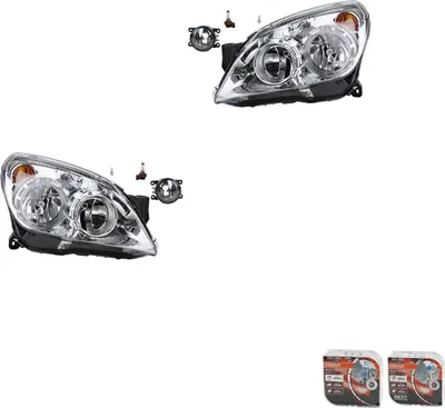 Produktbild von Scheinwerfer Satz + Osram Night Breaker Laser passend für Opel Astra H 03/04- 8200074008 6202E1 00006202E1 6710027 0000620639 620639 0000620662 Johns