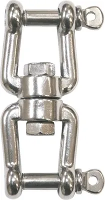 Produktbild von Wirbel Gabel-Gabel Ø 5 x 60 mm aus Edelstahl V4A