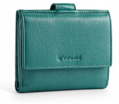 Produktbild von VALENTINI Metallic 447 Leder Portemonnaie Damen Grün